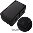 Black Makeup Cosmetic Organizer with 12 Drawers, Stackable Storage and Display
